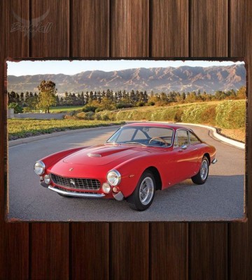 Металлическая табличка Ferrari 250 GT Lusso